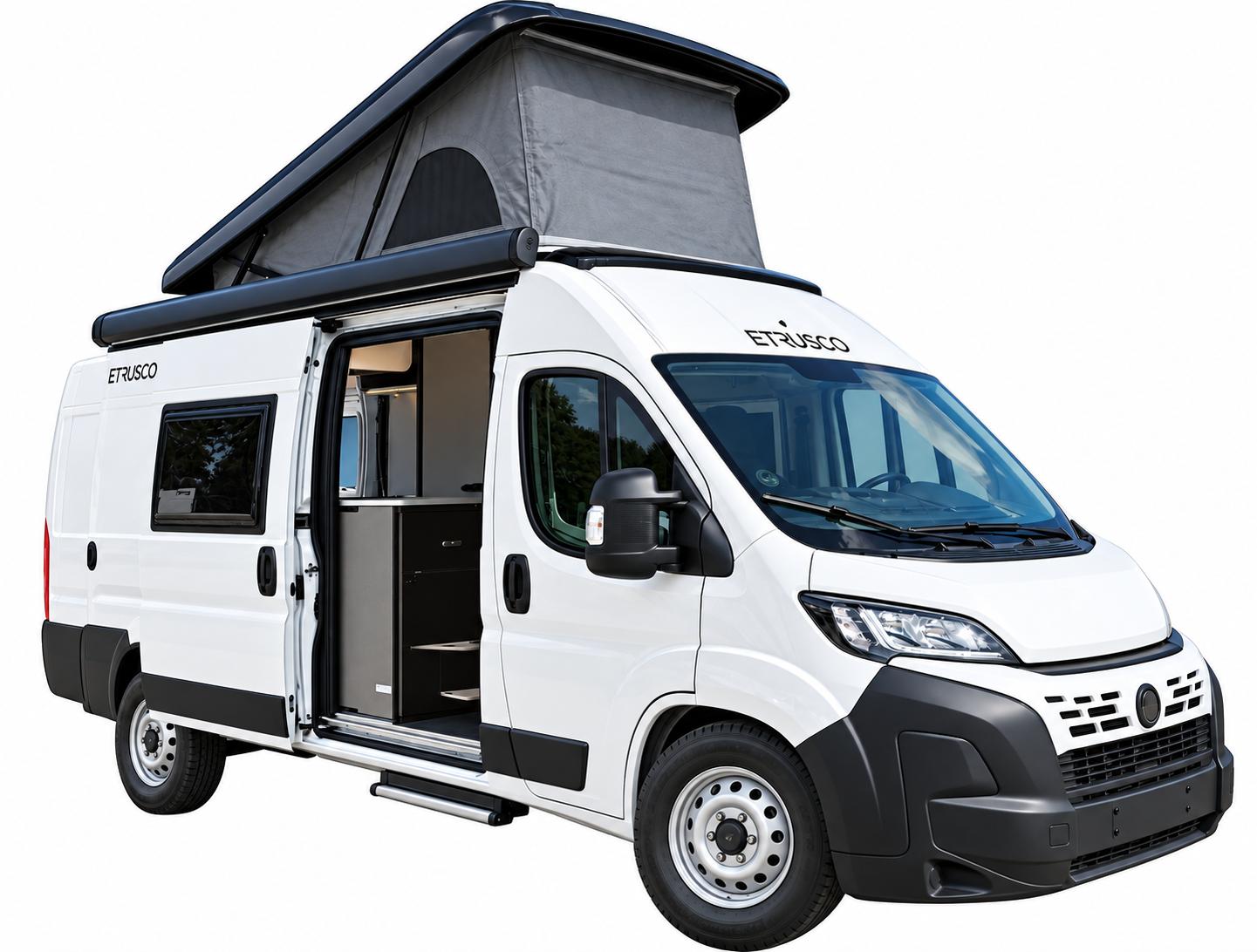 Camper 7: Etrusco - CV 640 SB mit Aufstelldach und Längsbetten (ab März 2027 verfügbar)